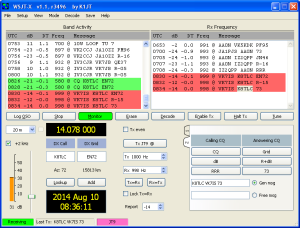 JT9 QSO with K8TLC at some 15,813 km.